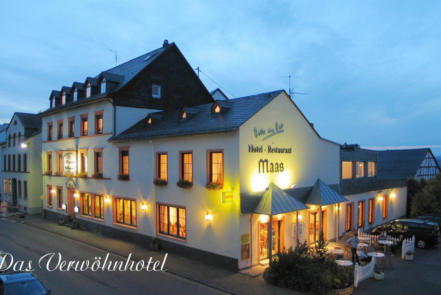 Hotel-Restaurant Maas Lutzerath Esterno foto